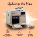 Wonderchef Roti-Magic, Fully Automatic Roti Maker, Hot Rotis from Dry Atta & Water, Kneads Atta & Rolls Perfect Rotis,1900 Watt